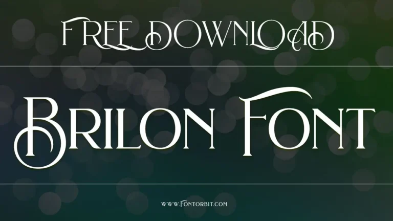Brilon Font