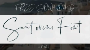 Santorini Font