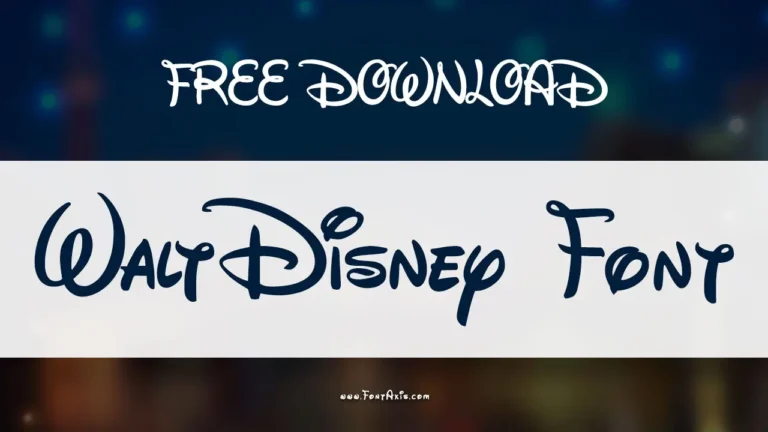 Walt Disney Font
