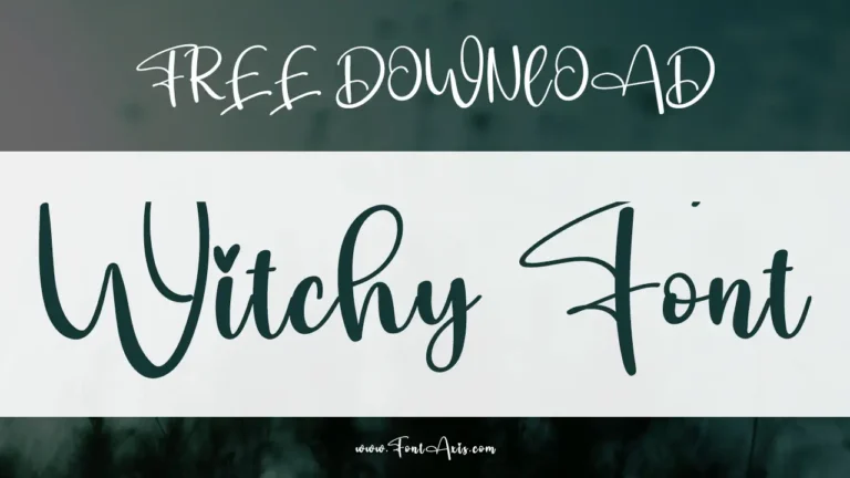 Witchy Font