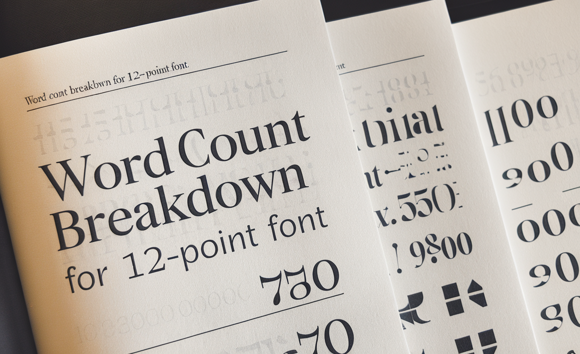 3 Pages, Double Spaced - Word Count Breakdown for 12-Point Font