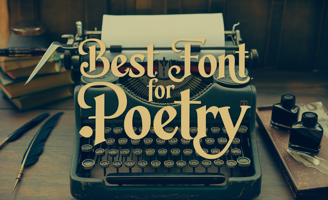 Best Fonts for Poetry
