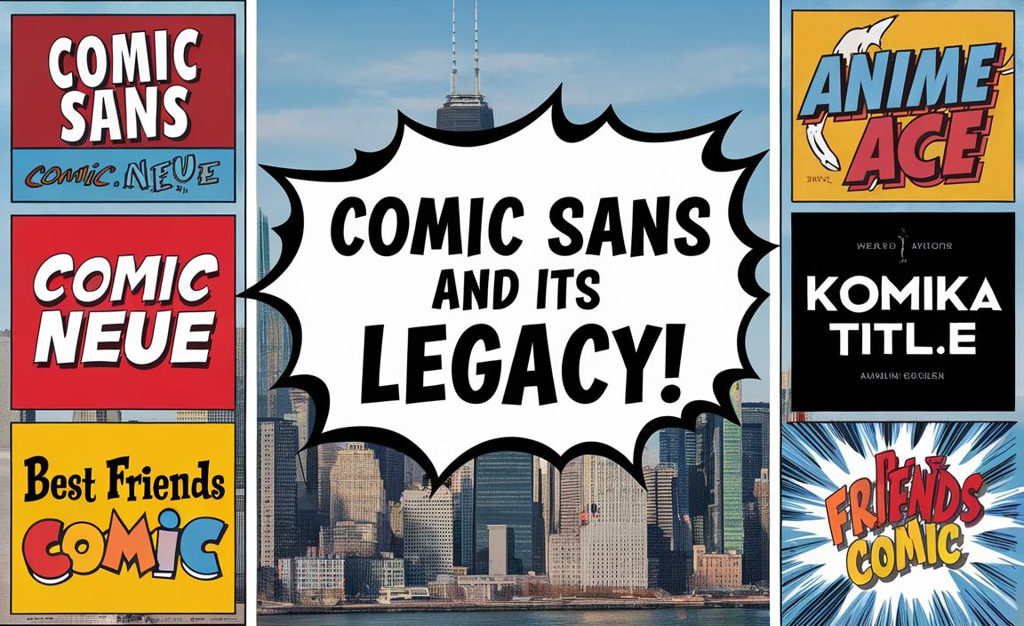 Commonly Used Fonts in Comics