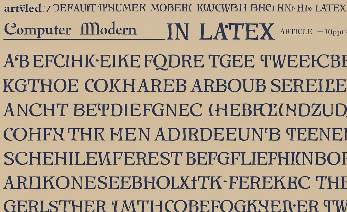 Default Font Size and Families in LaTeX