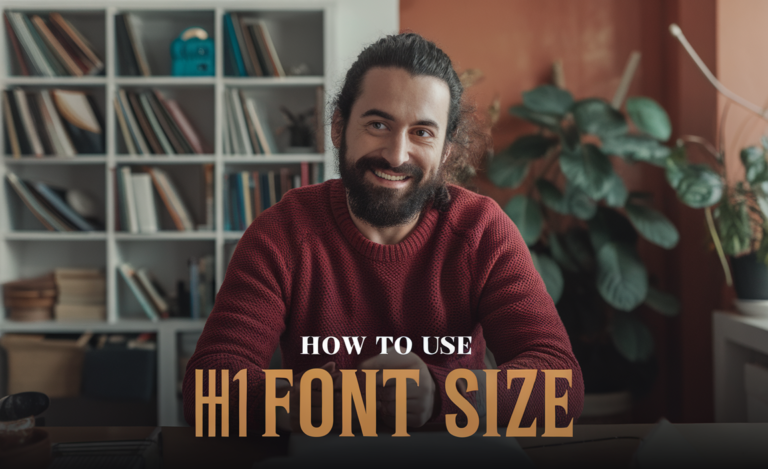 How To Use H1 Font Size