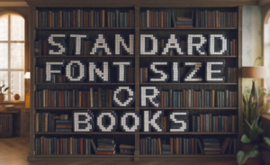 Standard Font Size For Books