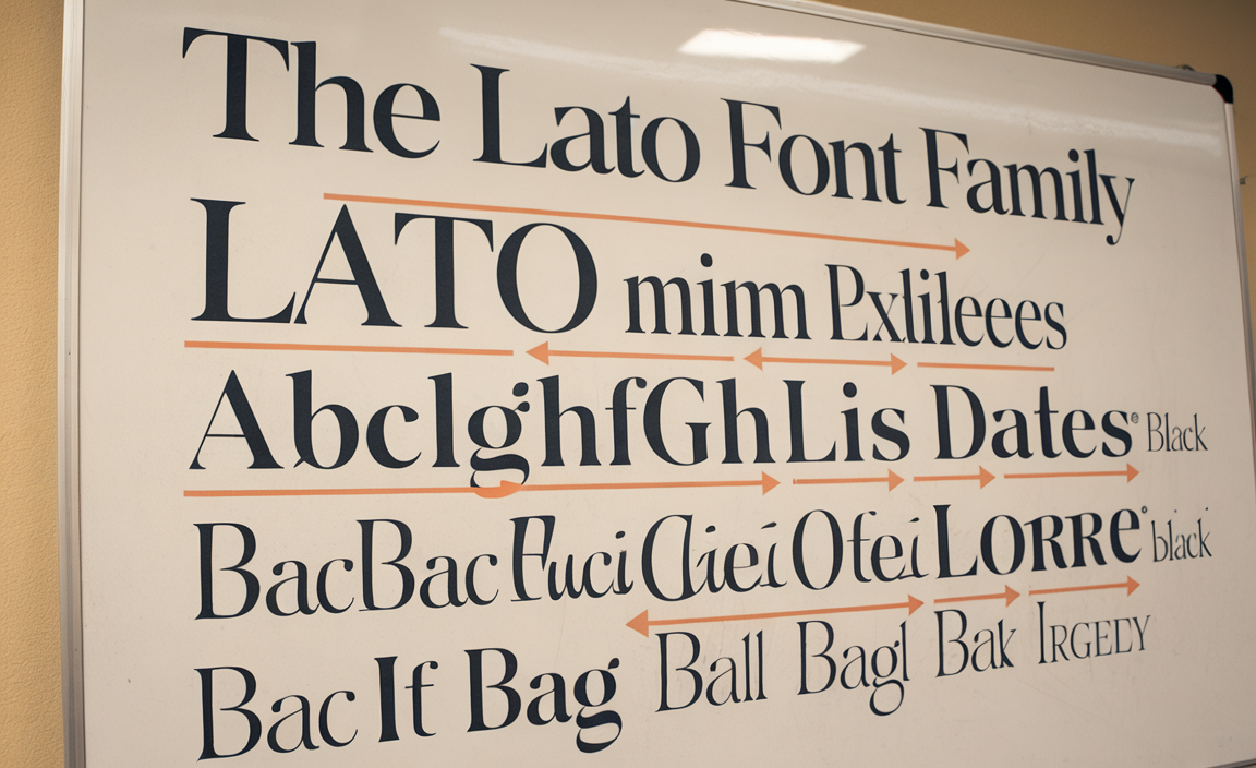 The Lato Font Family