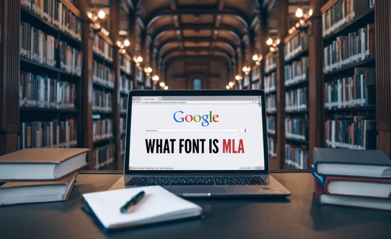 MLA Font Style