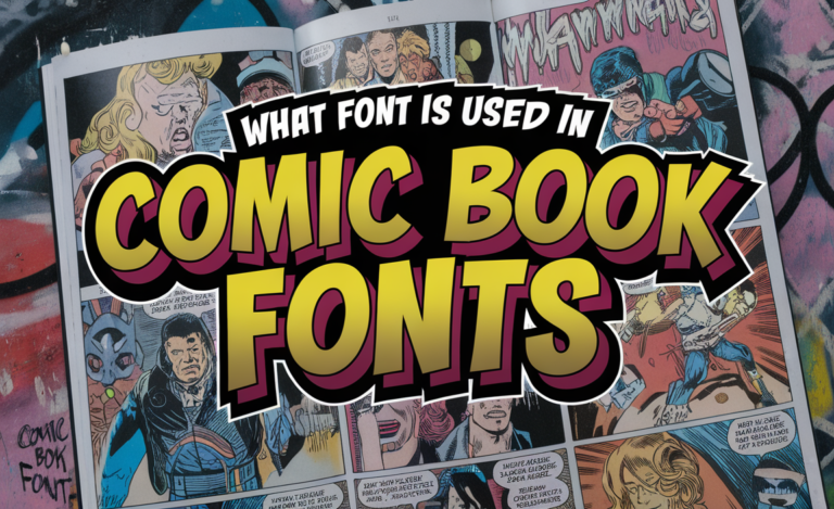 What Font Is Used In Comic Books