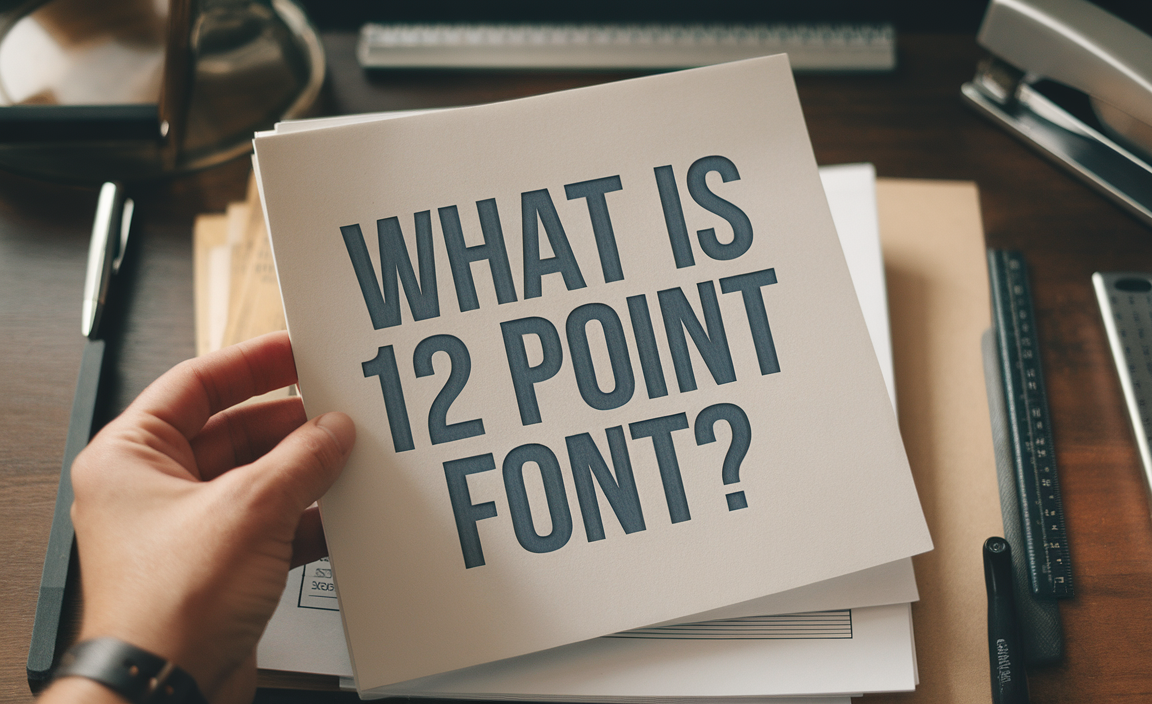 What Is 12 Point Font