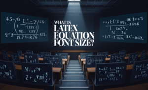 What Is Latex Equation Font Size