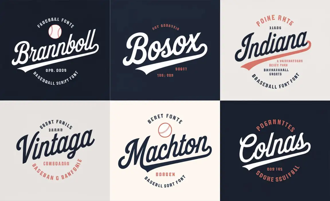 Best Baseball Fonts for Design Projects