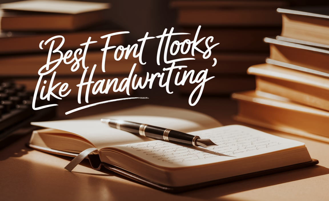  Best Font That Looks Like Handwriting