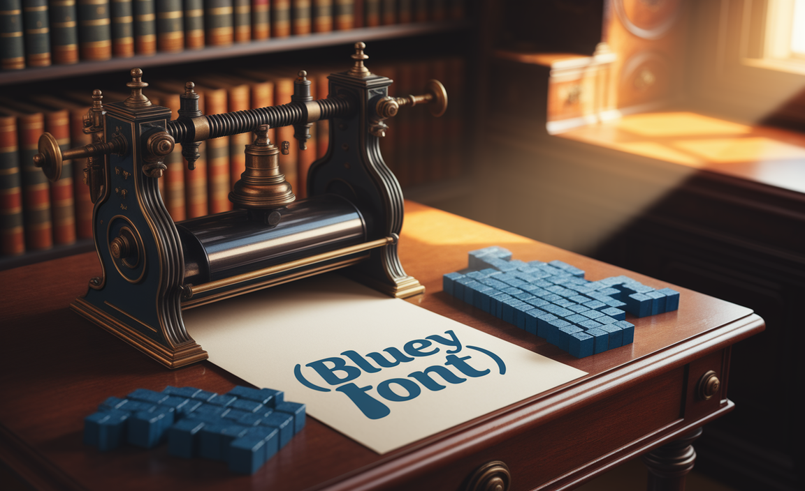 Bluey Font and Its Details