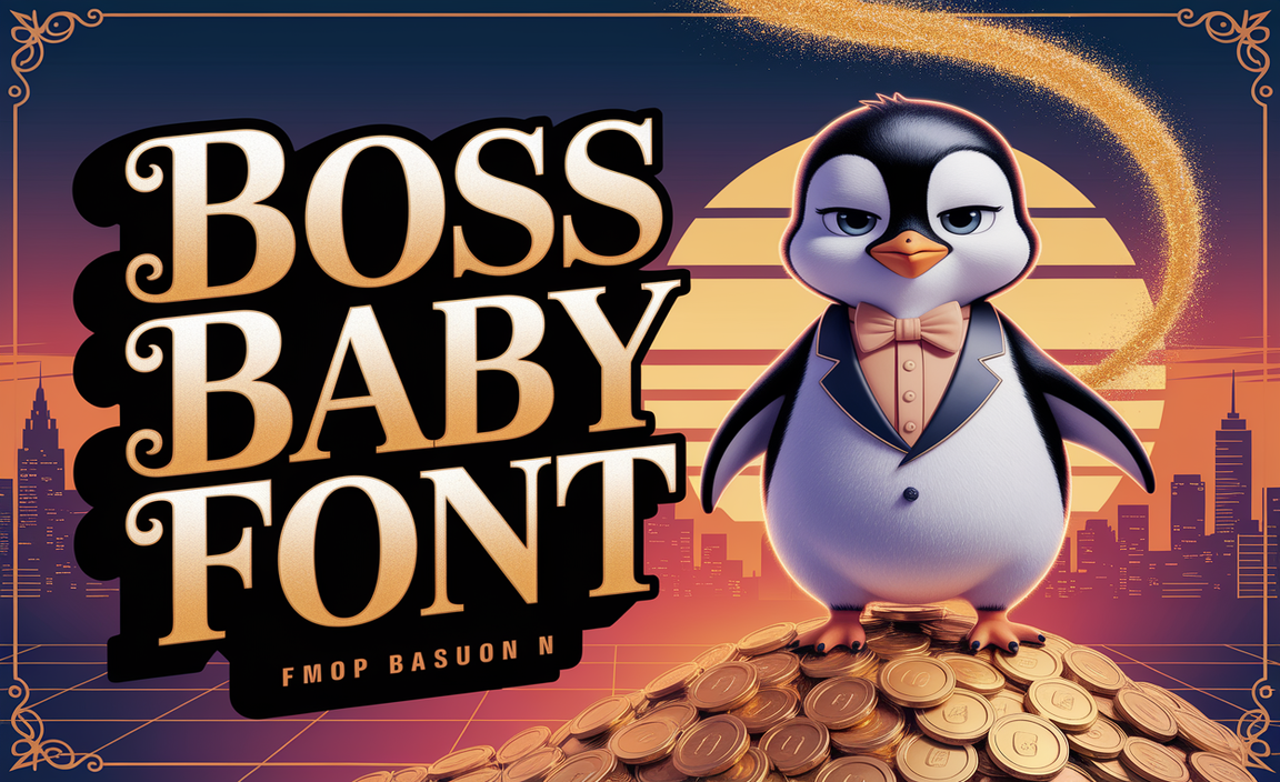 Boss Baby Font