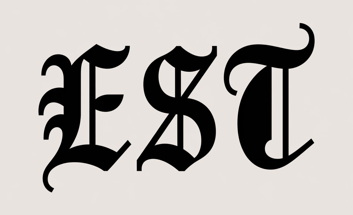 Craft Your Perfect Tattoo with EST Font’s Emotional Power