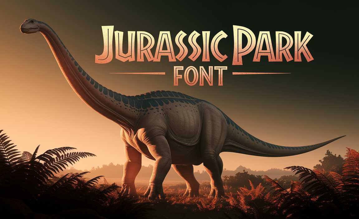 Jurassic Park Font