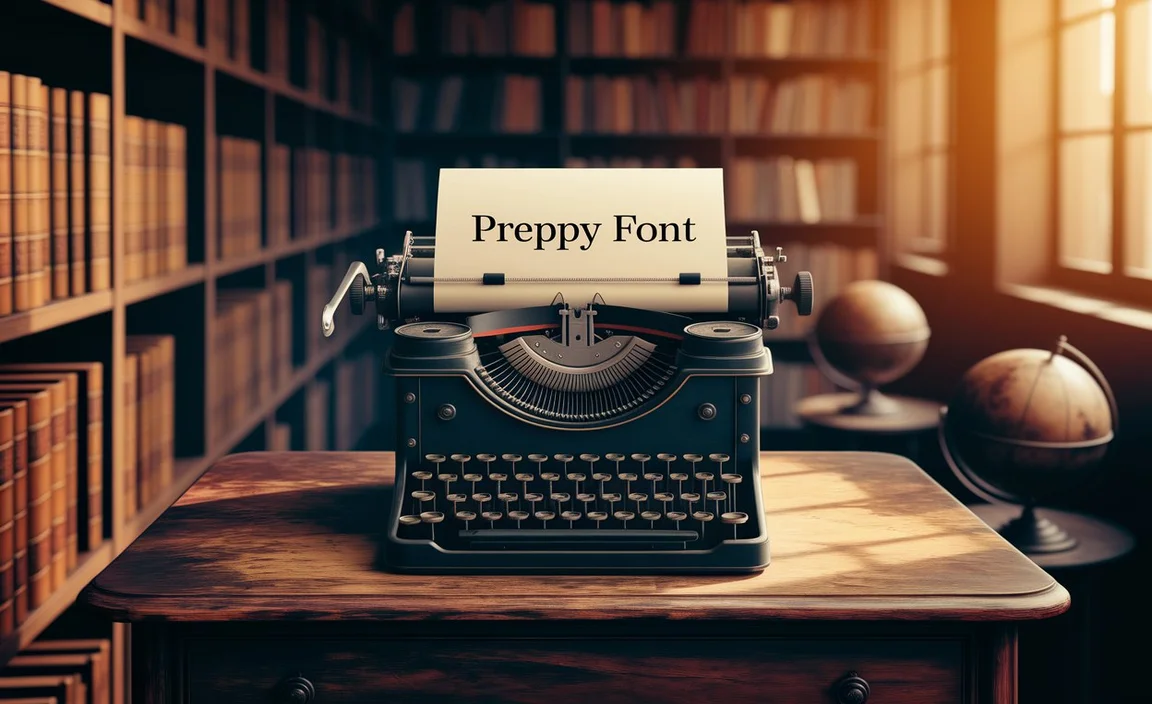 Key Features of Preppy Fonts