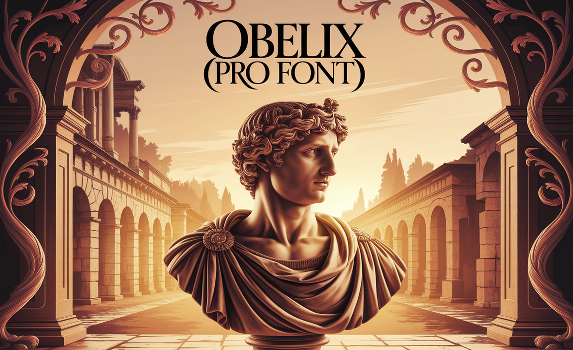 Obelix Pro Font