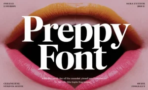 Preppy Font