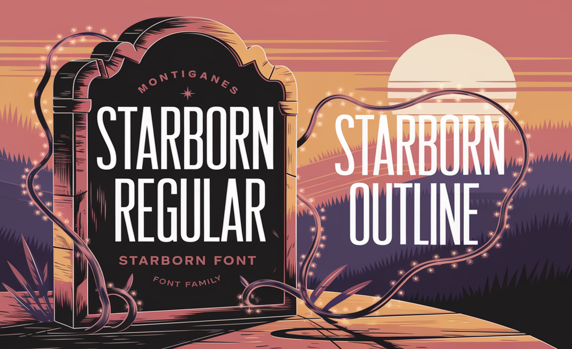 Starborn Font Family - Two Styles, Endless Possibilities