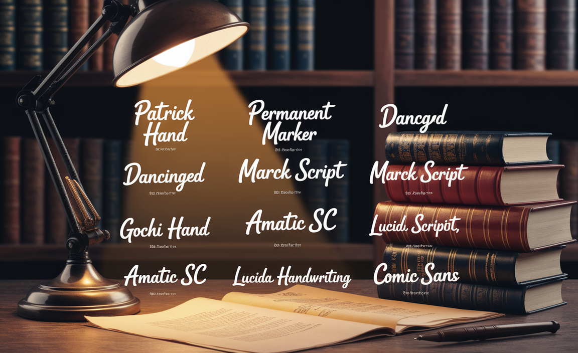 Top Handwriting Fonts That Look Real And Natural