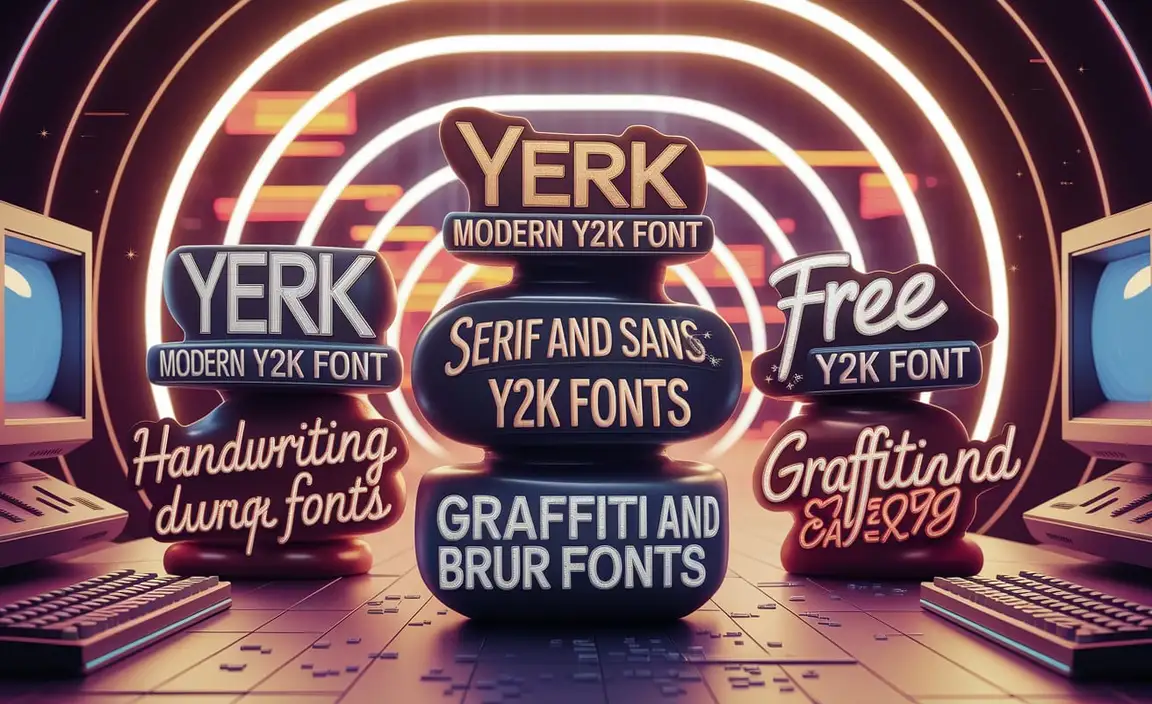 Top Y2K Fonts For A Bold Design