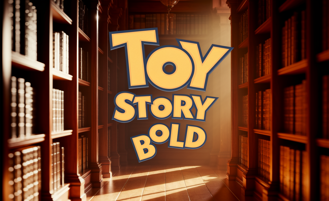 Toy Story Font Family Includes