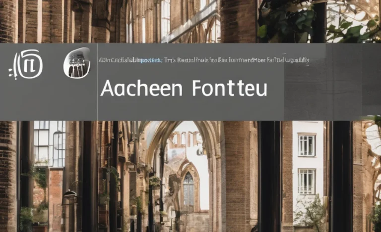 Aachen Font