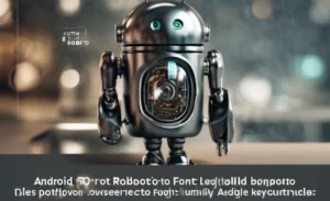 Android Roboto Font