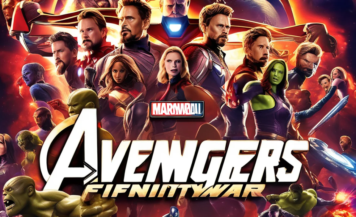 Avengers Infinity War Font