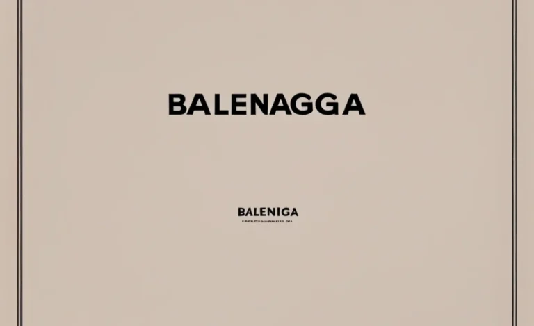 balenciaga logo font
