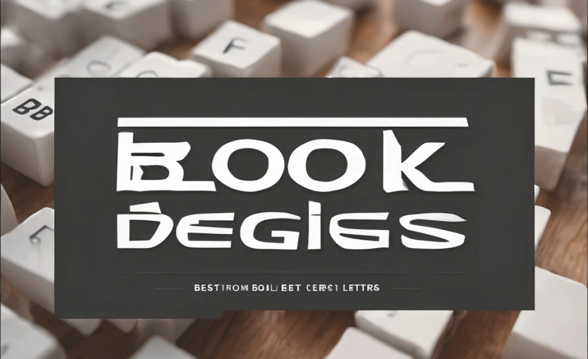 Best Block Letters Fonts For Bold & Clear Designs