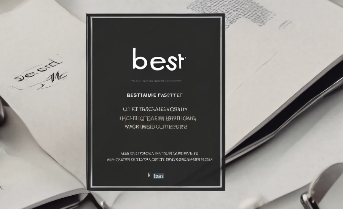 Best Word Signature Font for Professional Use
