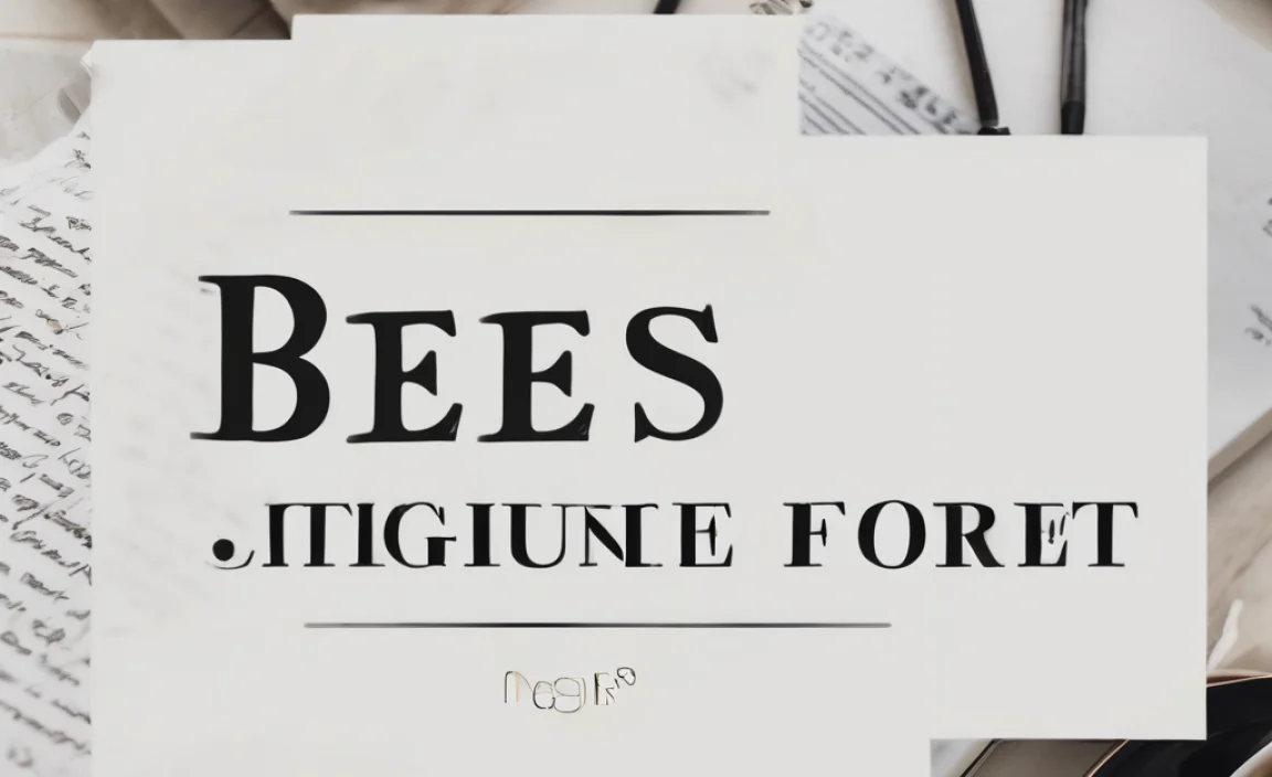 Best Word Signature Font