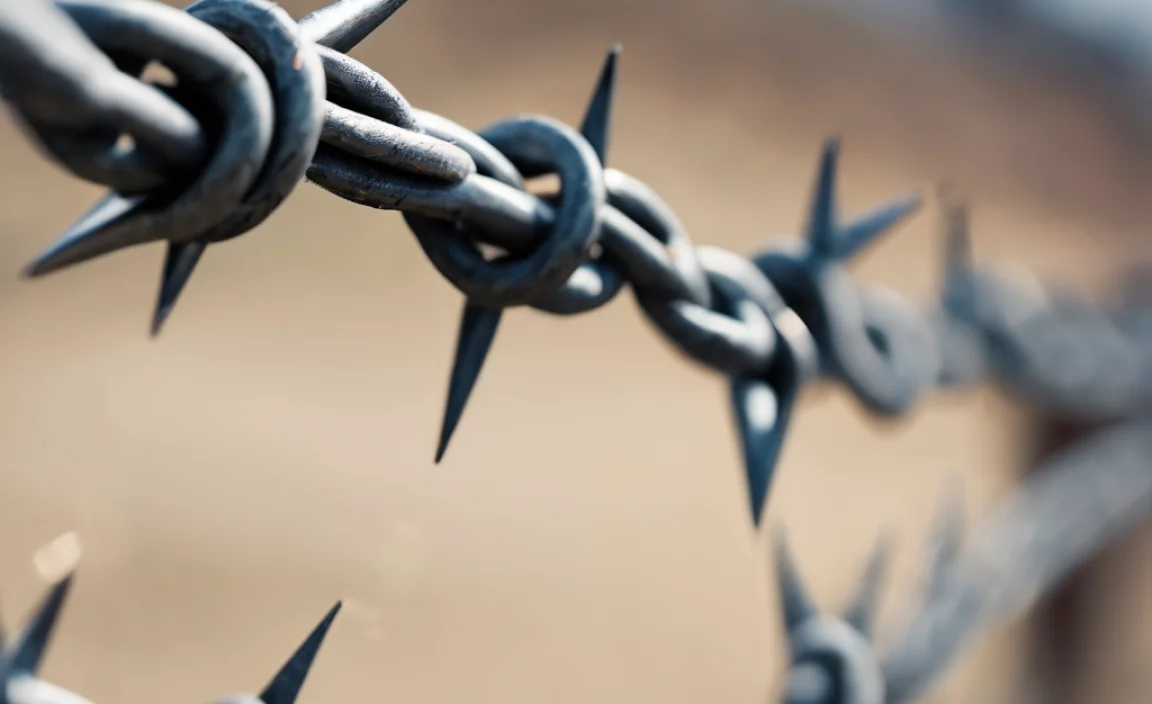 Comparison Of Barbed Wire Fonts And Other Fonts