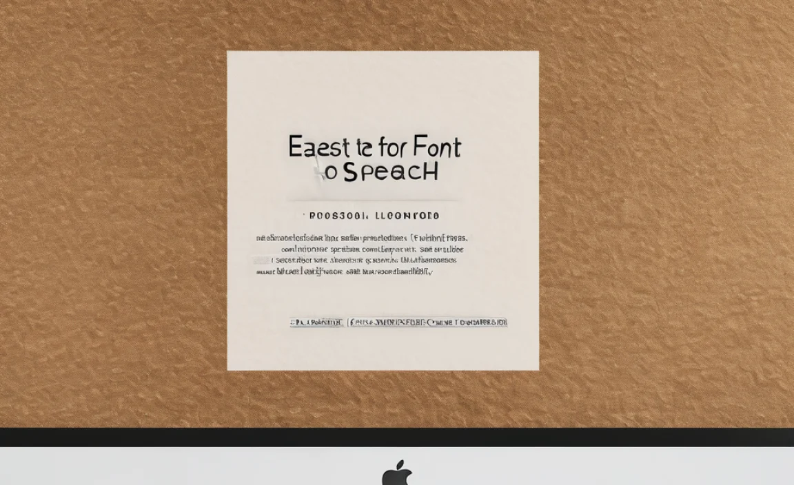 Easiest Font To Read For Speech