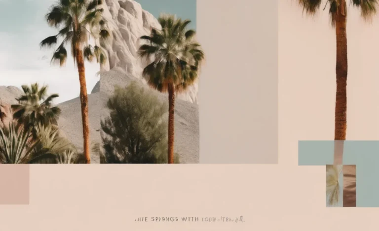 Find Balance With Palm Springs Font For Calm Designs