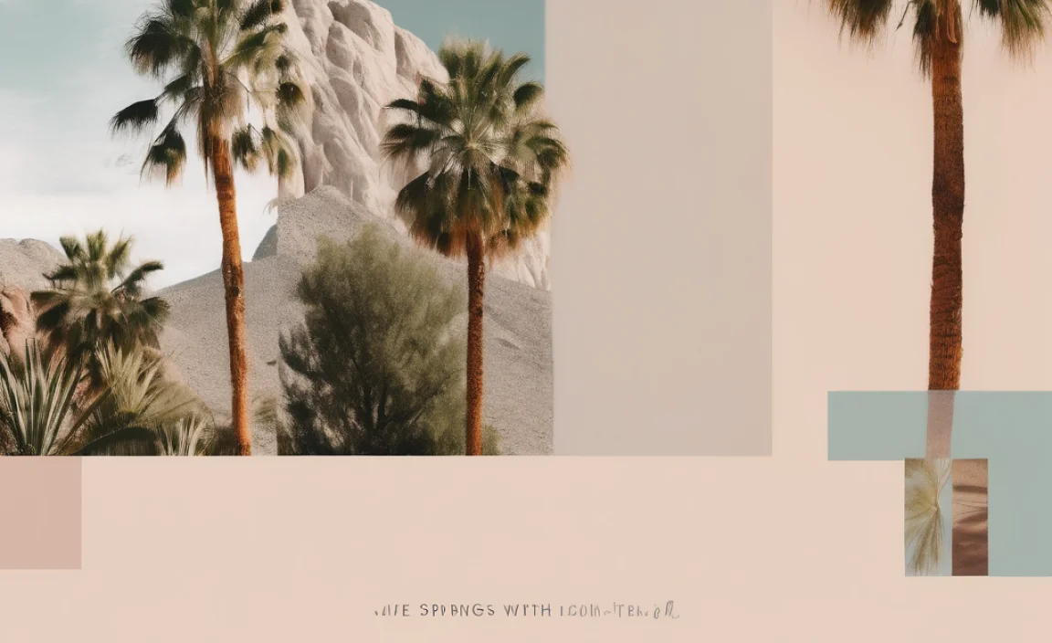 Find Balance With Palm Springs Font For Calm Designs