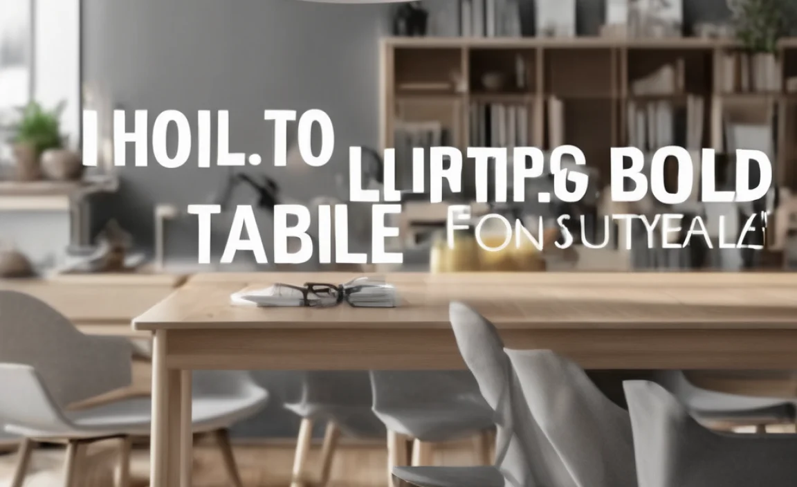 Font Styling In LaTeX Tables