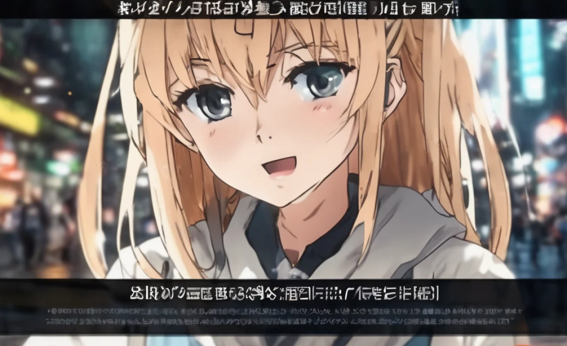Fonts and Anime Titles
