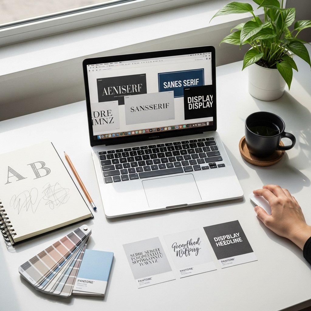 Generate an eye-catching, high-quality featured image for a blog post about: Pictagram Font: Genius