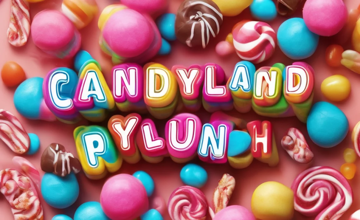 Let Candyland Font Add A Fun Touch To Your Next Project