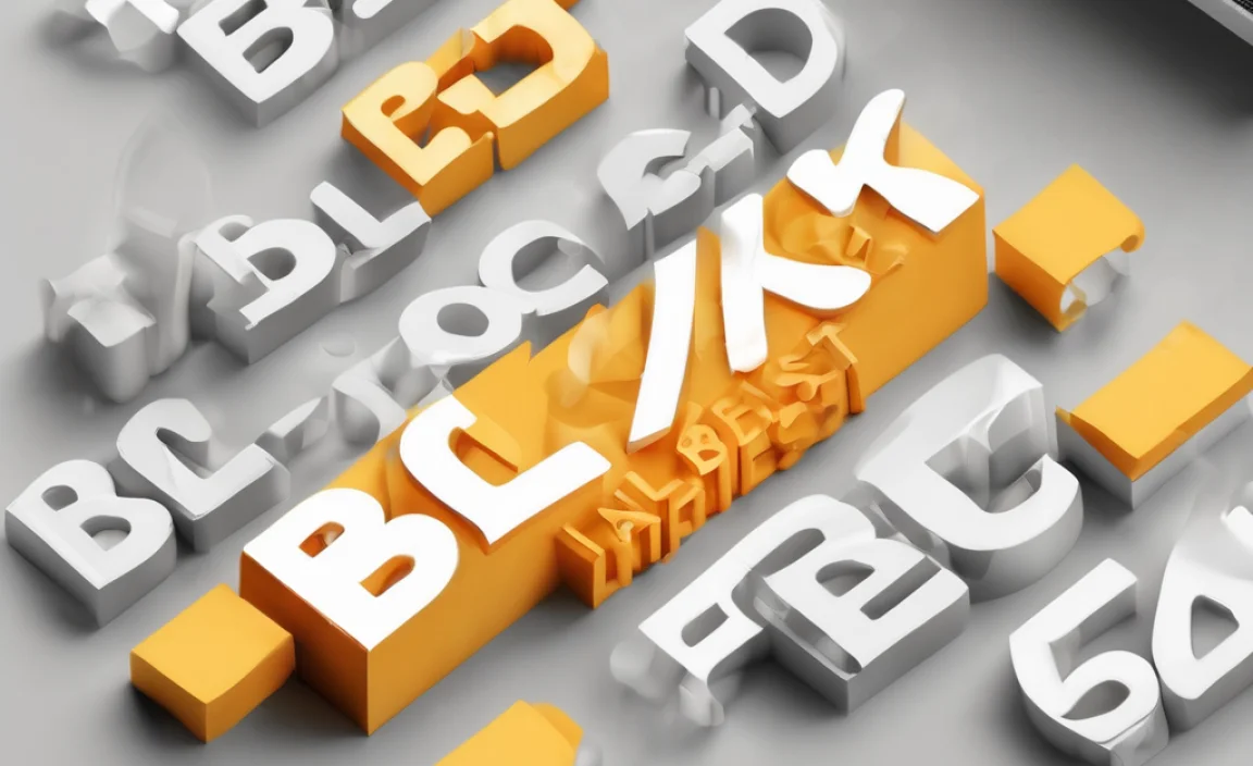 Overview Of Block Fonts