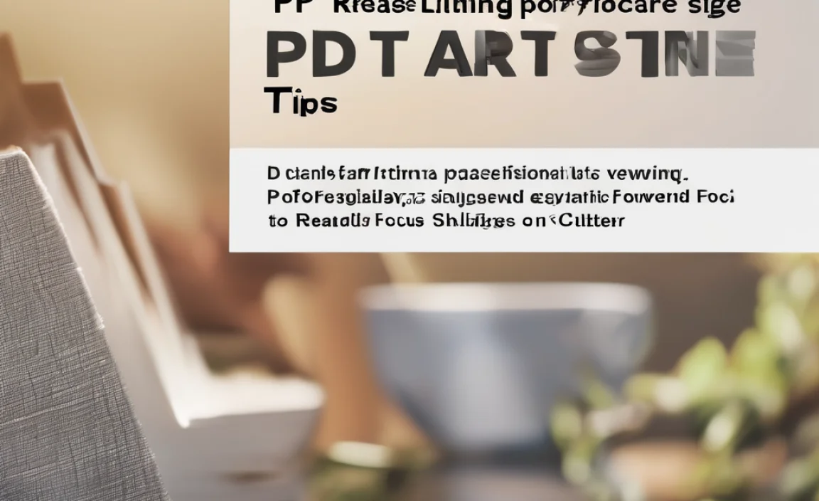 PDF Increase Font Size: Simple Tips for Better Viewing
