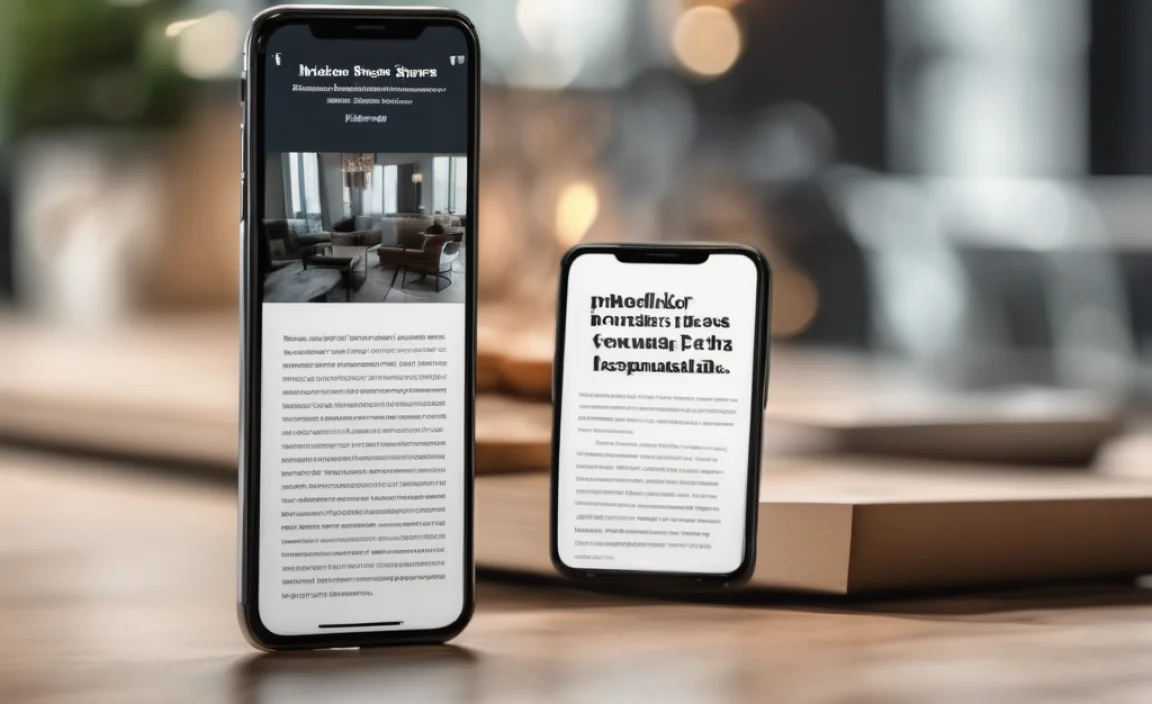 Responsive Font Sizes for Mobile View