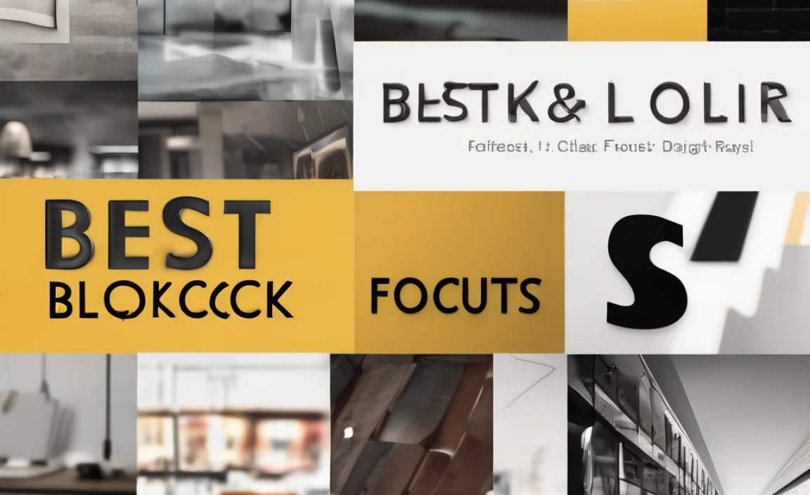 Top Block Fonts Reviewed