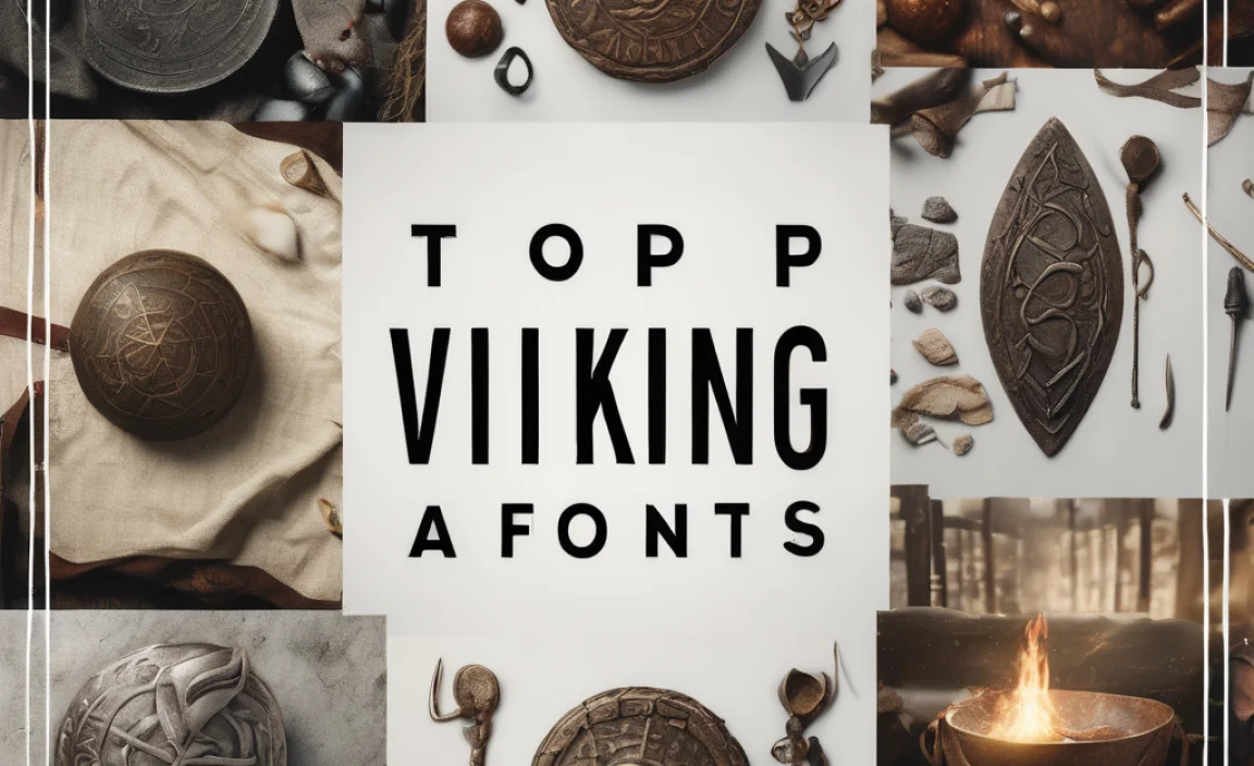Top Viking Fonts For Stunning Digital Artworks