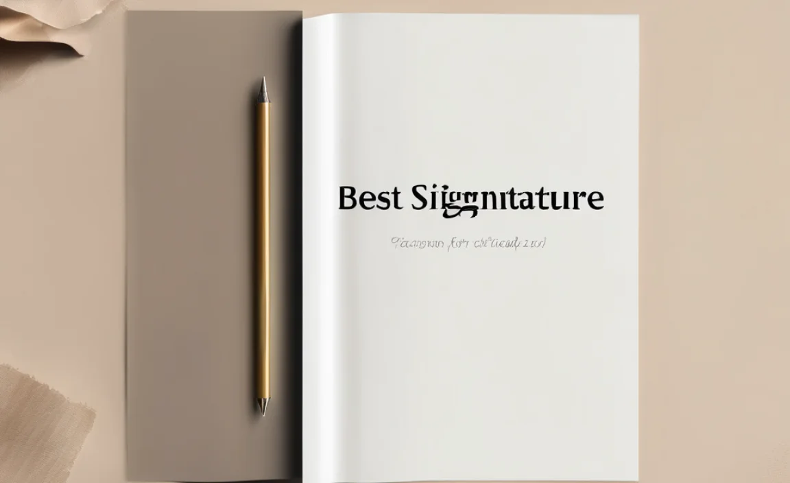 Using Signature Fonts in Art and Crafts