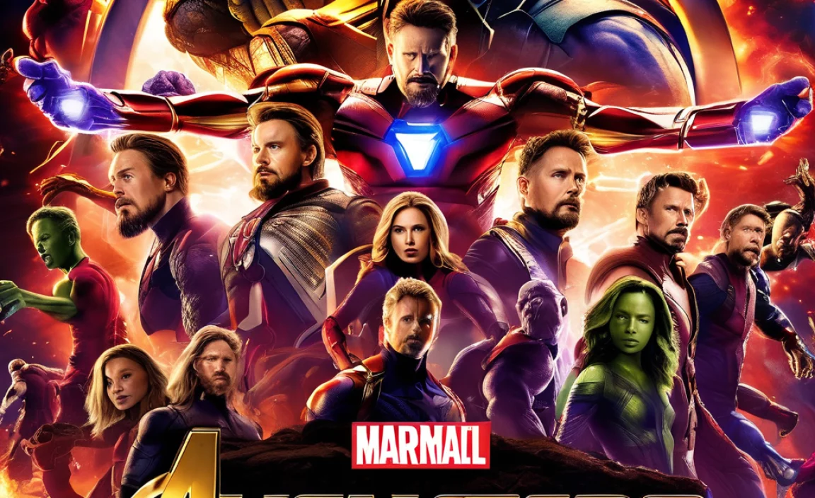 What Is The Avengers Infinity War Font?